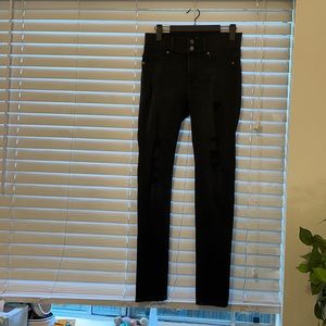 Soho High Waisted Black Jeggings